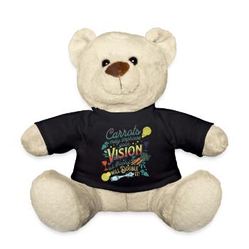 Carrots may improve Vision Alcohol will double it - Teddy - Schwarz - Vorne