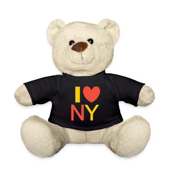 I love NY - Nounours - noir - Devant