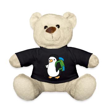 Aventure de randonnée dans la nature avec de - Nounours - noir - Devant