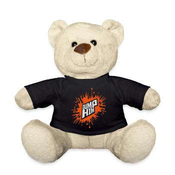 dump him quote logo - Teddy Bear - black - Front