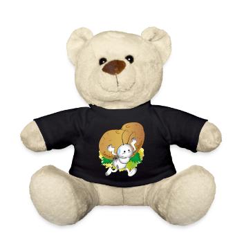 Albino-Ameise mit einer Kartoffel - Teddy - Schwarz - Vorne