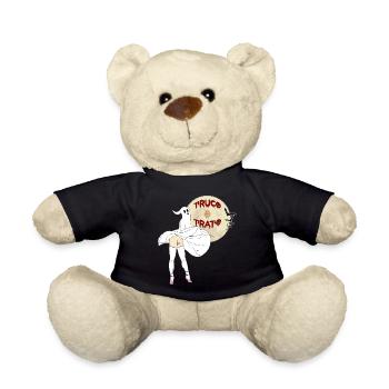 Trick or treat - Teddy Bear - black - Front