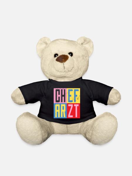 Chefarzt Design - Teddy - Schwarz