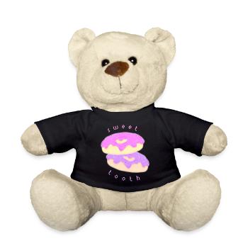 Sweet Tooth - Teddy Bear - black - Front