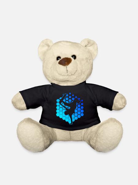 Skateboard Hommes Skateboarder Skateboarder Skater - Nounours - noir