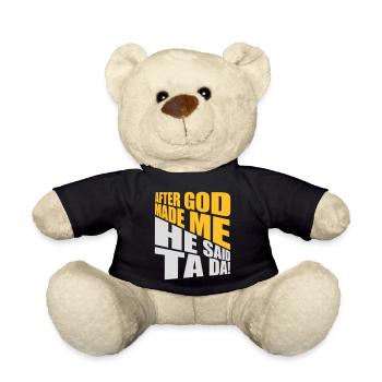 Après que Dieu m’ait fait - Nounours - noir - Devant