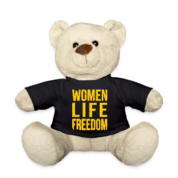 Women life freedom - Teddy - Schwarz - Vorne