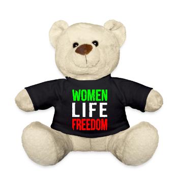 Women life freedom - Teddy - Schwarz - Vorne