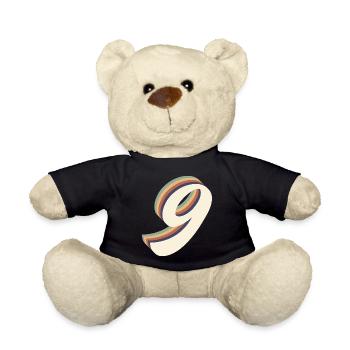 Vintage 9th Anniversary - Teddy - Schwarz - Vorne