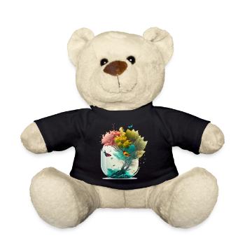 The miniature forest - Teddy Bear - black - Front