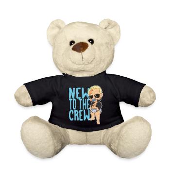 Nouveau dans l’équipe, bébé ou cadeau de nouveau membre - Nounours - noir - Devant