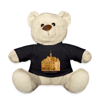 Schönheide Rathaus Erzgebirge Sachsen - Teddy - Schwarz - Vorne