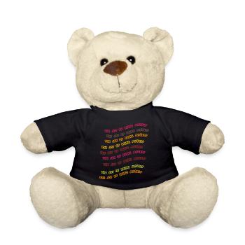 begeing my self - Nounours - noir - Devant