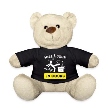 mise à jour en cours - Nounours - noir - Devant