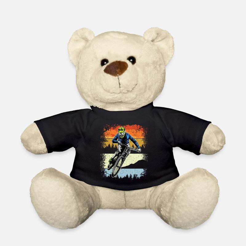Sunset Trail MTB Fahrer - Teddy - Schwarz