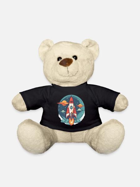 Whimsy Rocket: Galaktisches Abenteuer! - Teddy - Schwarz