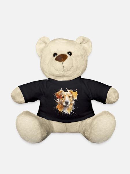 Dog Shirt 2 - Teddy Bear - black