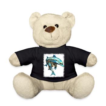 caribbean dolphin lover aquatic environment - Teddy - Schwarz - Vorne