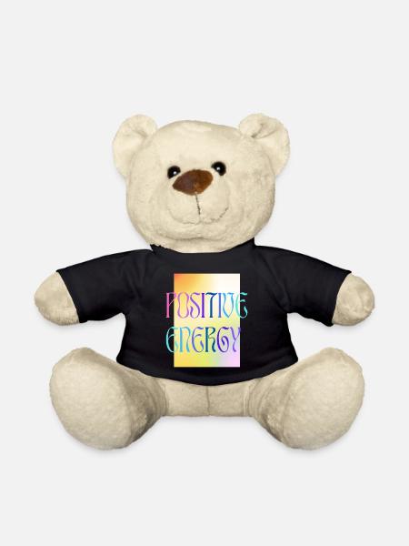 POSITIVE ENERGY - colourful - Teddy - Schwarz