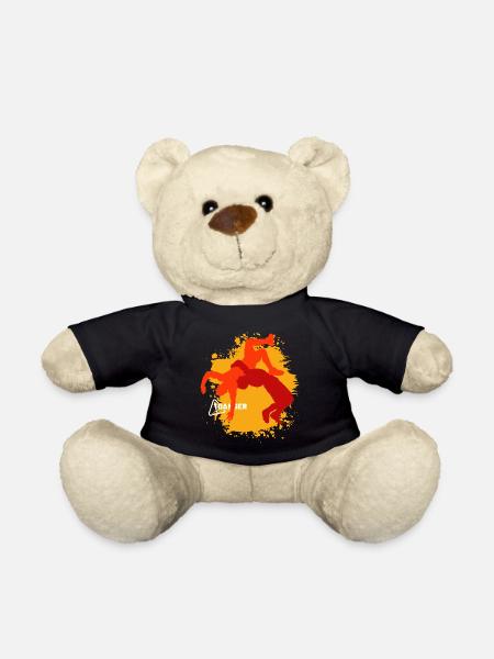 Ringen Danger - Teddy - Schwarz