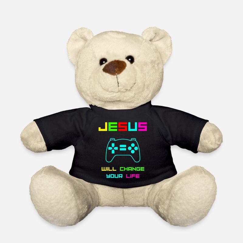 Jésus changera la couleur de votre vie - Nounours - noir
