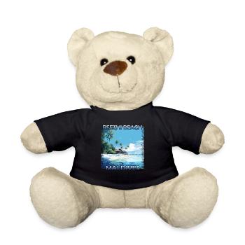 Summer fun in the Maldives: Reethi Beach in the - Teddy Bear - black - Front