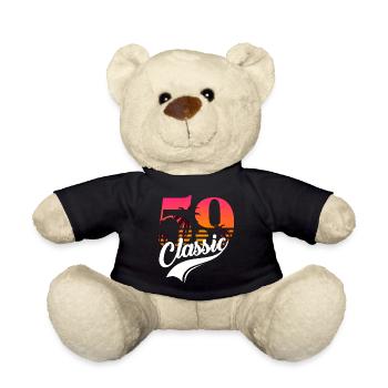 Vintage 1959-59th anniversary - Teddy Bear - black - Front