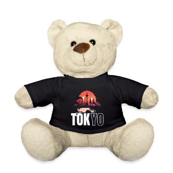Kanji Chic - Teddy Bear - black - Front