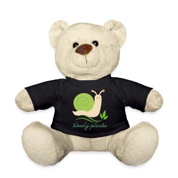 SCHNECKE LANGSAM - Teddy - Schwarz - Vorne