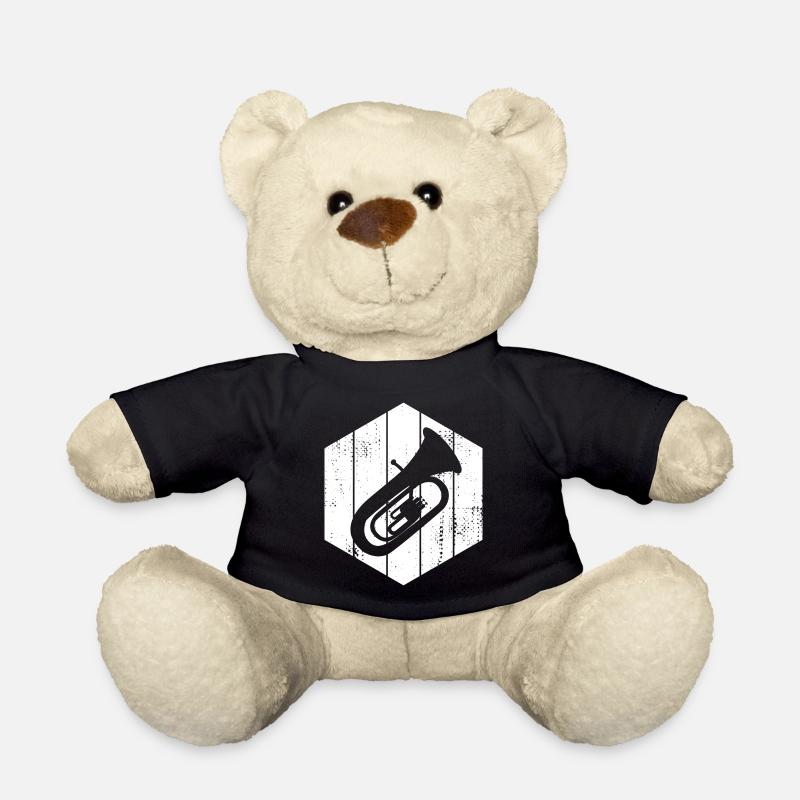 Tuba Zeichnung - Teddy - Schwarz