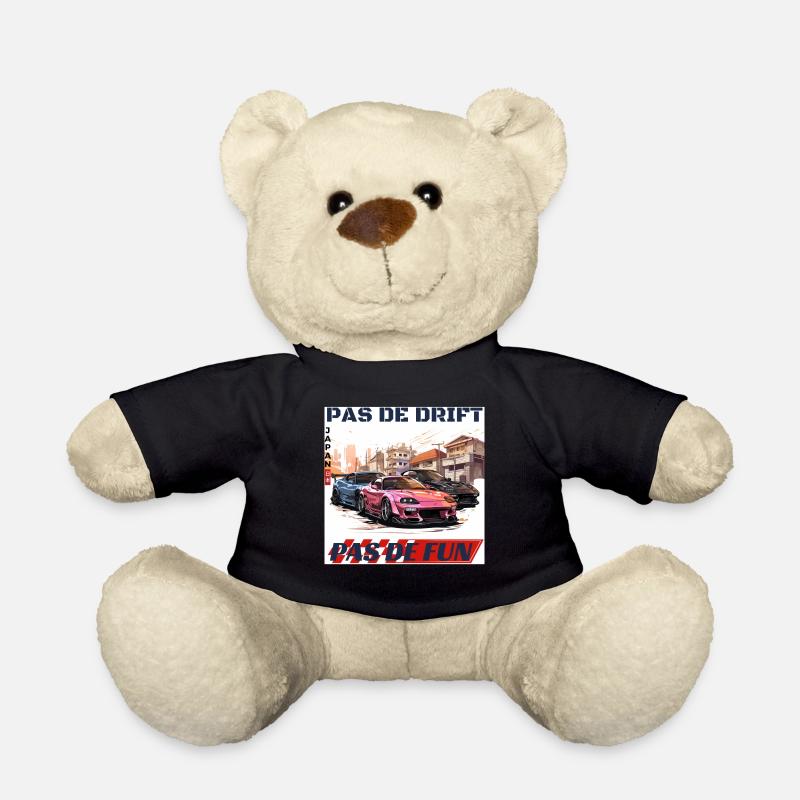 Pas de drift pas de fun - Nounours - noir