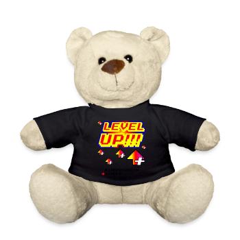 PASSER AU NIVEAU SUPÉRIEUR - Nounours - noir - Devant