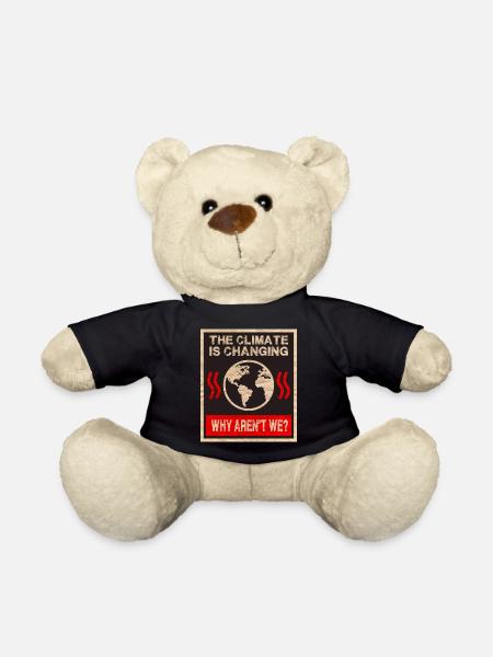 Changement climatique - Nounours - noir