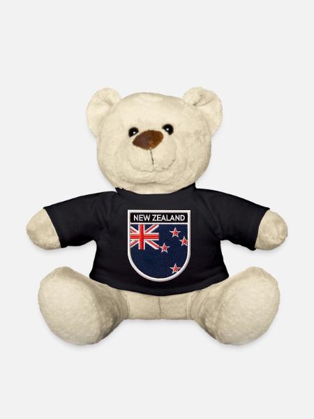 Neuseeland Aotearoa Kiwi 14 - Teddy - Schwarz