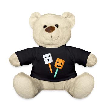 Halloween Lolli - Teddy - Schwarz - Vorne