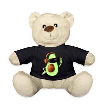 Avocado _ 02 - Teddy Bear - black - Front