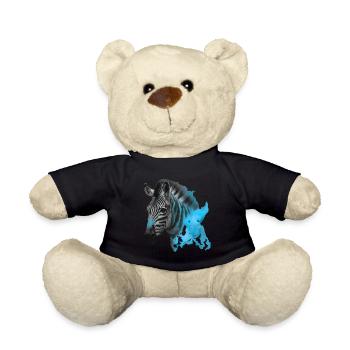 zebra - Teddy - Schwarz - Vorne