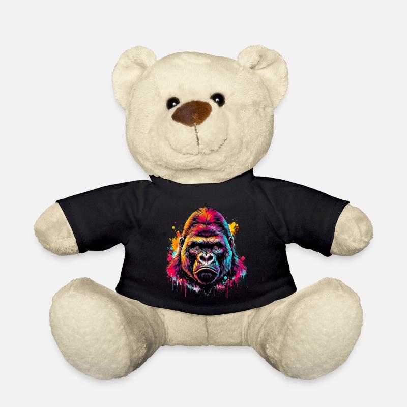 Gorilla - Teddy - Schwarz