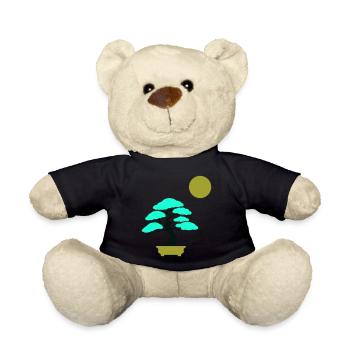 bonsai baum sonne - Teddy - Schwarz - Vorne