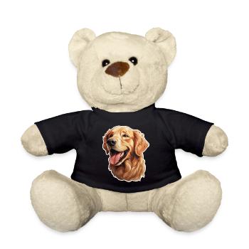 Golden Retriever - Teddy Bear - black - Front
