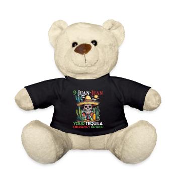 Lustiger Tequila Spruch Cinco De Mayo Design - Teddy - Schwarz - Vorne