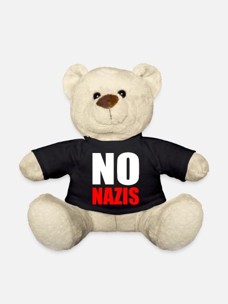 No nazis - Teddy - Schwarz