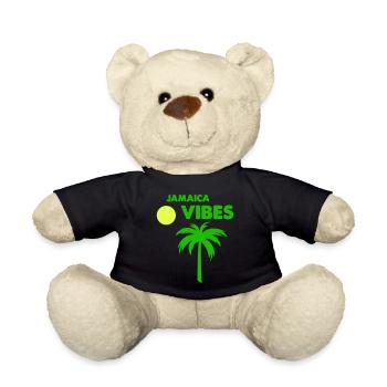 jamaica vibes - Teddy - Schwarz - Vorne