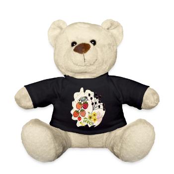 L’heure de la fraise - Nounours - noir - Devant
