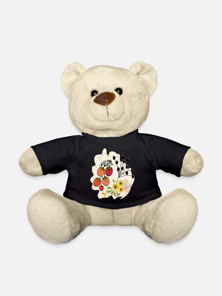 Erdbeerzeit - Teddy - Schwarz