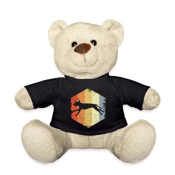 Hund Vintage Look - Teddy - Schwarz - Vorne