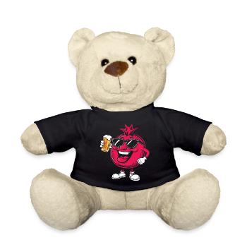 Granatapfel Bier - Teddy - Schwarz - Vorne