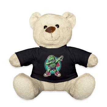 Lustiger Dabbender Cthulhu Dabbing Design - Teddy - Schwarz - Vorne
