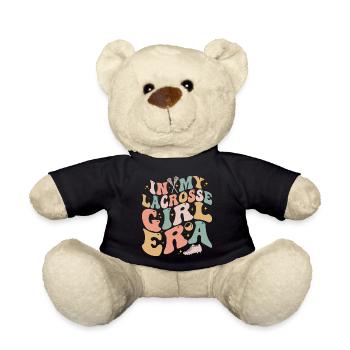 In My Lacrosse Girl Era Retro Spieltag Groovy - Teddy - Schwarz - Vorne