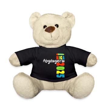 Kindergarten Abgängerin 2025 - Mädchen - Teddy - Schwarz - Vorne
